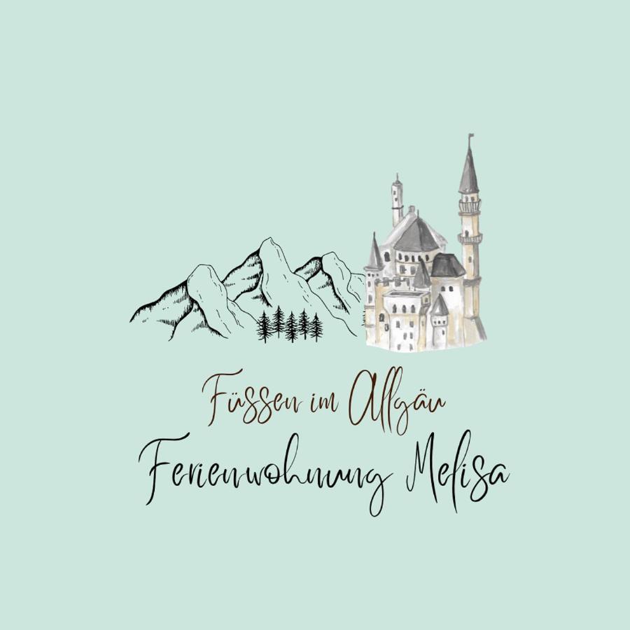 Ferienwohnung Melisa Фюссен Экстерьер фото